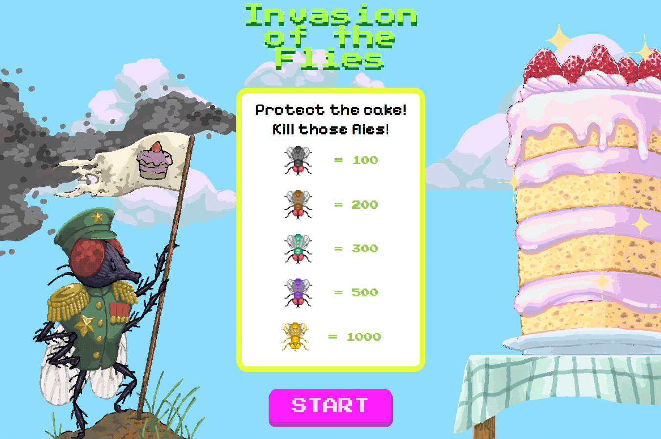 space invader screenshot